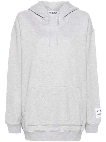 Hanorac cu glugă Moschino gri