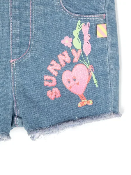 Szorty jeansowe dziecięce Billieblush niebieskie