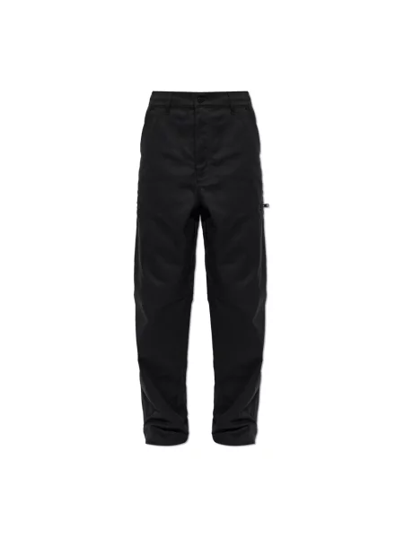 Spodnie Moncler z logo czarne