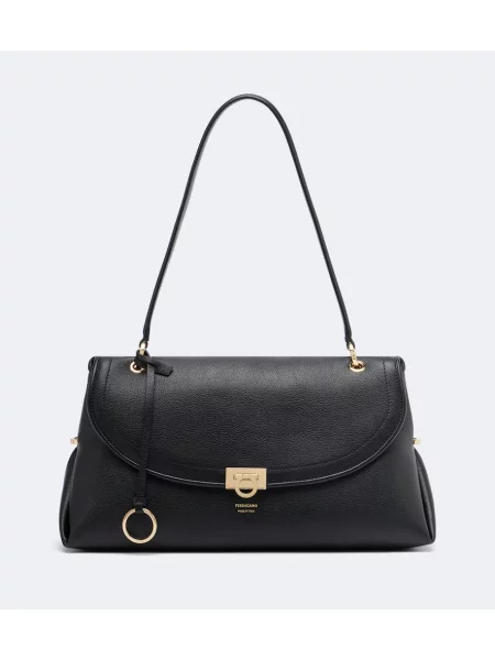 Geantă Ferragamo din piele negru