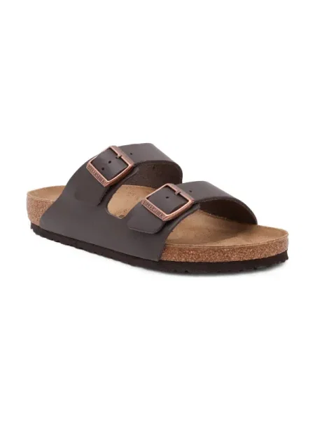 Birkenstock De piele șlapi Arizona NL maro