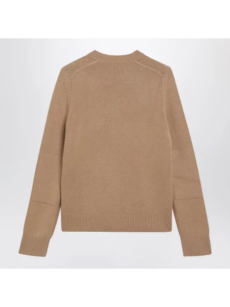 Sweter Burberry brązowy