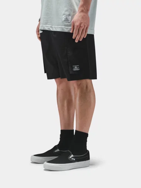 Повседневные короткие шорты Alpha Industries черные