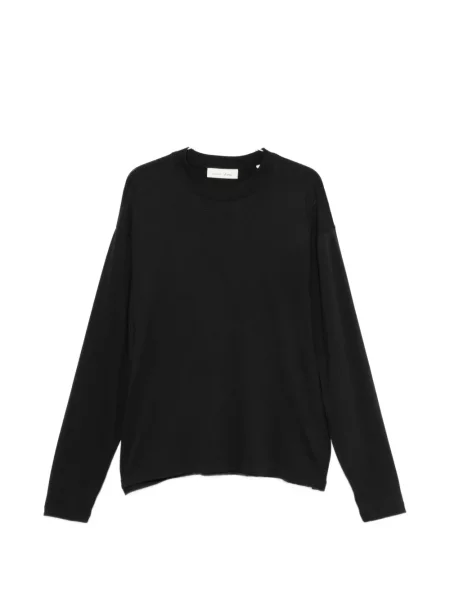 Lung tricou Fear Of God Essentials cu decolteu rotund negru