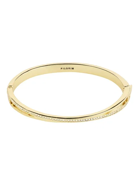 Pilgrim Zapestnica Kira / transparentna zlata