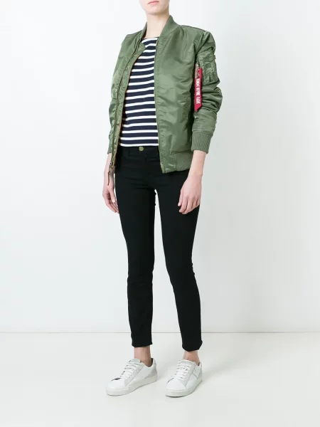 Geacă bomber Alpha Industries verde