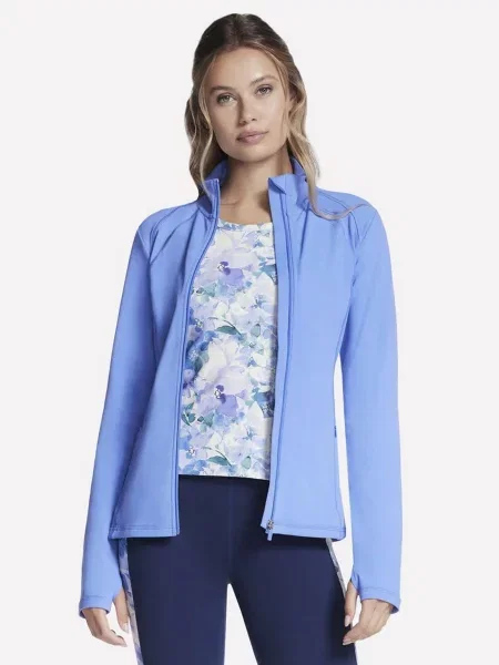 Кофта Skechers нейлон/спандекс синій