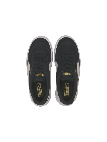 Pantofi Puma din piele de căprioară negru