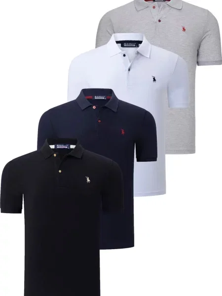 Tricou polo Dewberry negru