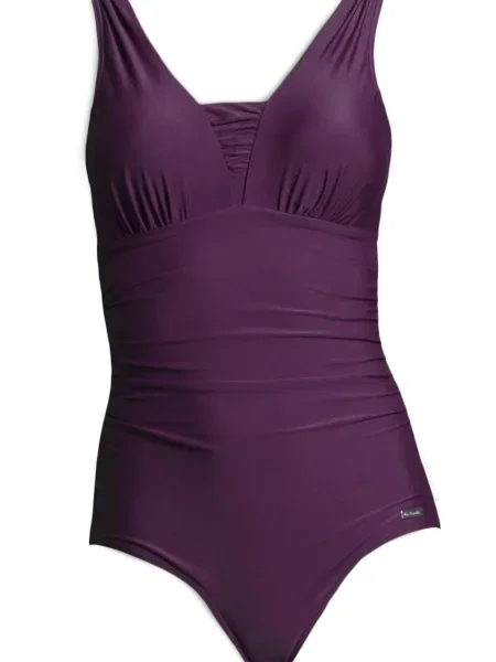 LASCANA Costum de baie modelator Dagmar mov vânătă