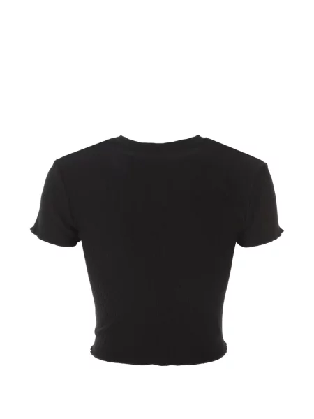 Tricou Moschino Jeans cu autograf negru