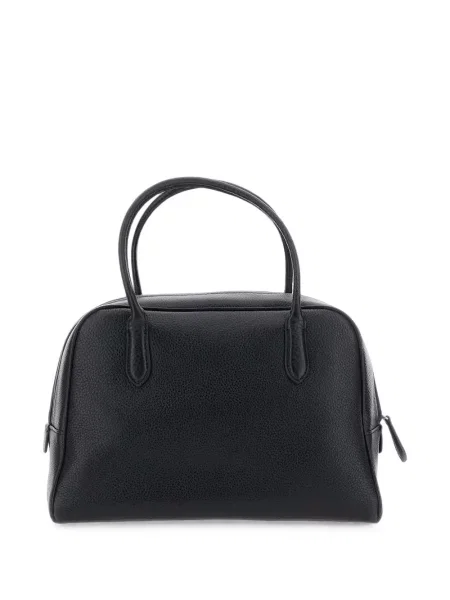 Geantă shopper Nothing Written din piele negru