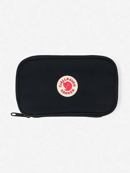 Fjallraven portofel Kanken Travel Wallet negru