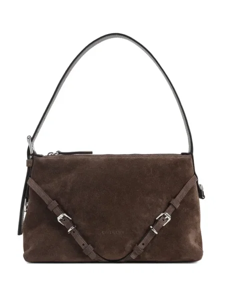 Geantă Givenchy cu cataramă maro