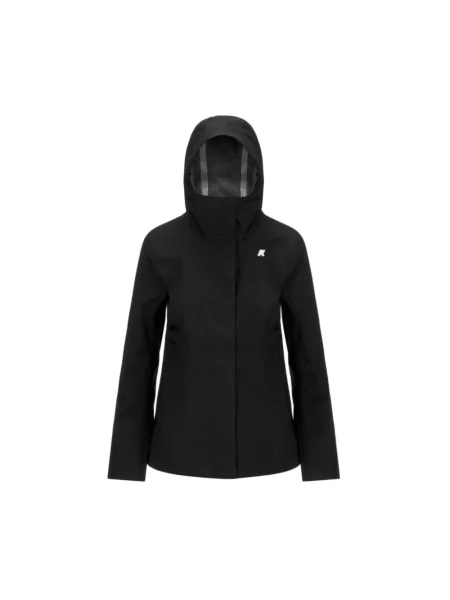 K-Way Kurtki Kobieta L Kurtka Rozkloszowana Aw 25 czarny