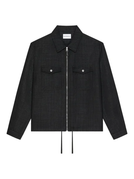Geacă Givenchy în carouri negru
