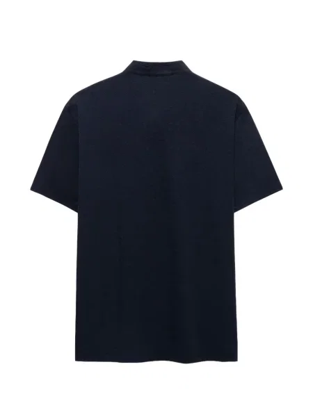 Gulerat tricou polo Shanghai Tang albastru