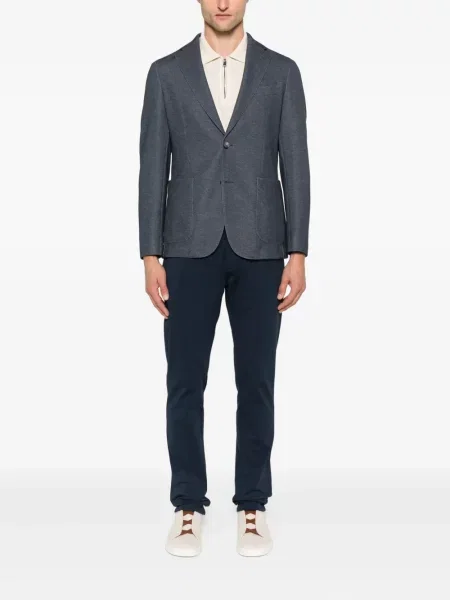 Pantaloni Eleventy albastru