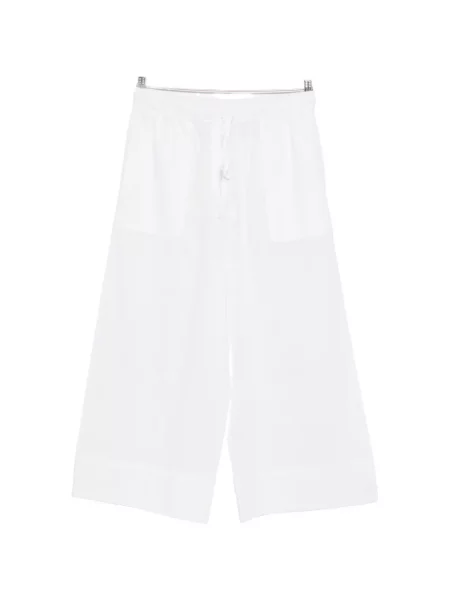 Pantaloni Toteme cu cordon alb