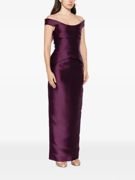 Rochie maxi Solace London violet
