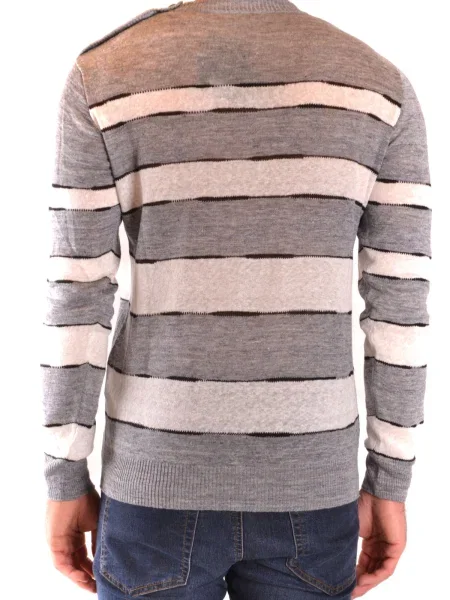 Pulover Paolo Pecora cu dungi negru