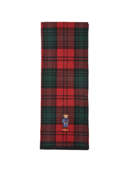 Kostkované polotričko Polo Ralph Lauren červené