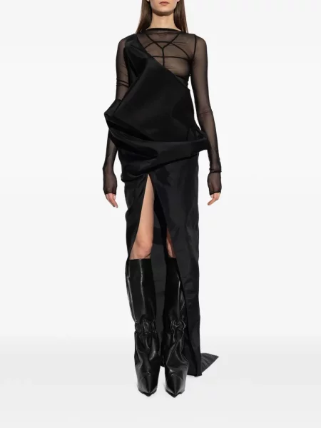 Sukňa Rick Owens čierna