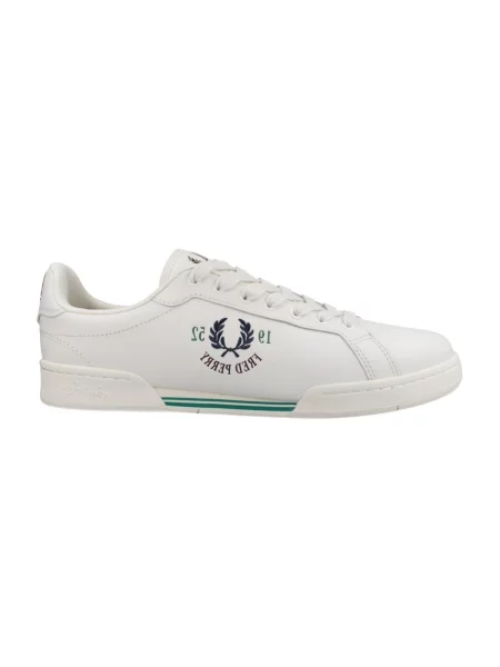 Pantofi Fred Perry alb
