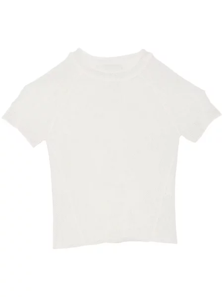 Tricou Fleur Du Mal transparente alb