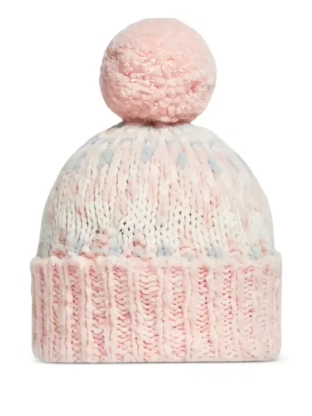 Czapka dziecięca Moncler Grenoble różowa