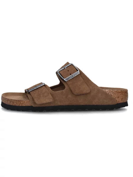 Šľapky Birkenstock hnedá