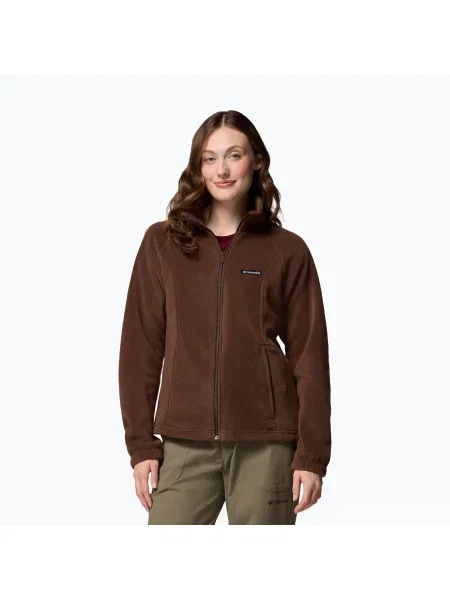 Bluză pentru femei Columbia Benton Springs Full Zip tobacco
