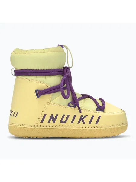 Дамски ботуши за сняг INUIKII Mountain yellow жълто