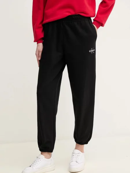 Spodnji del trenirke Calvin Klein Jeans črna