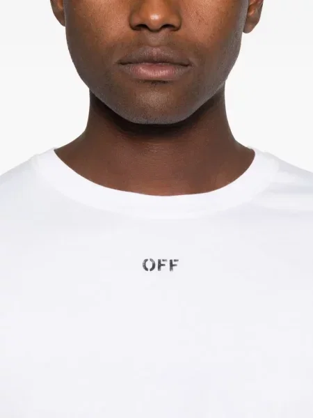 Tricou Off-white scurt alb