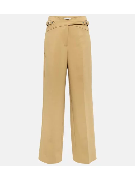 Spodnie Dion Lee z wysoką talią zielone