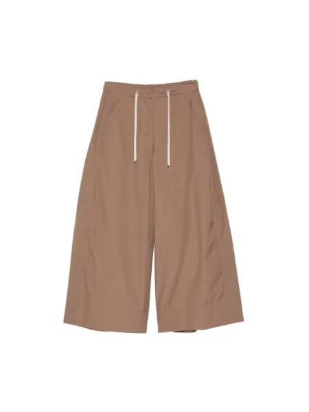Spodnie Max Mara brązowe