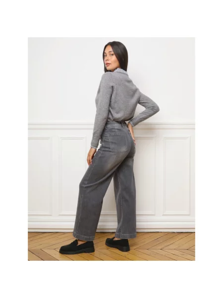 Blugi La Modeuse gri