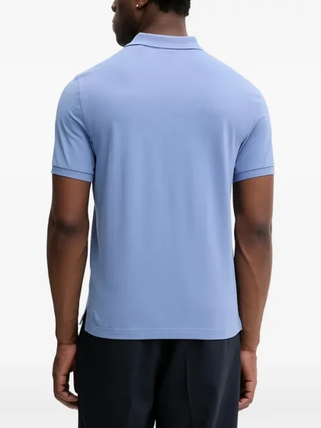 Polo Gant με κέντημα μπλε