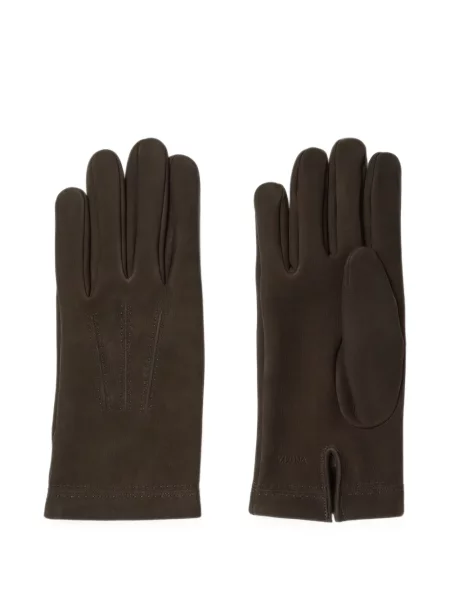 Mănuși Zegna maro