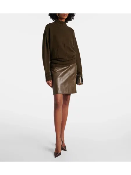 Pulover Tom Ford din cașmir verde