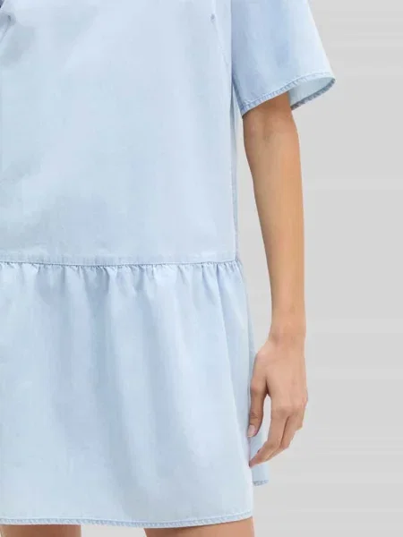 Luźno układająca się sukienka casualowa z mieszanki bawełny Marc O'polo