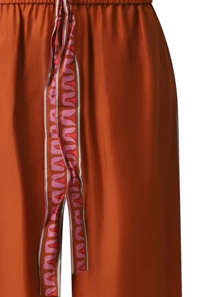 Pantaloni Zimmermann portocaliu