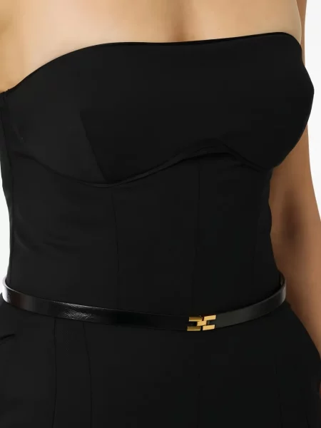 Salopetă Elisabetta Franchi negru