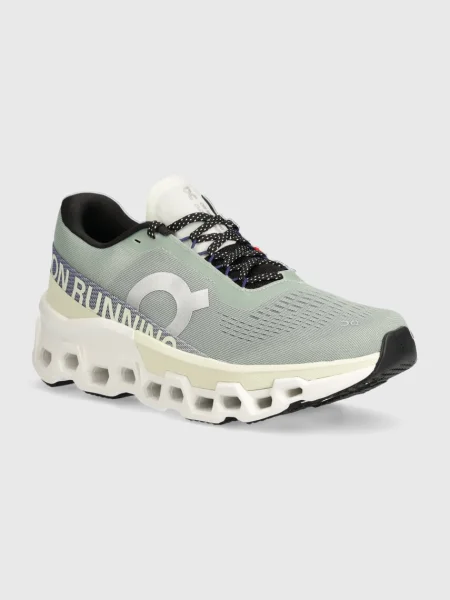 Női futócipő On Running Cloudmonster 2 mineal/aloe. Méret: 37 EU zöld