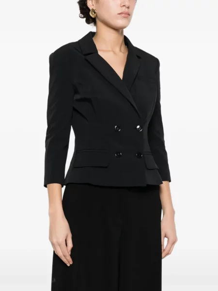 Geacă Elisabetta Franchi negru