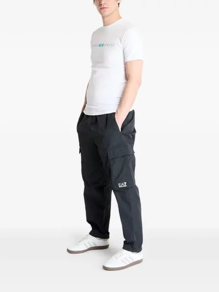 Μπλούζα Ea7 Emporio Armani με σχέδιο λευκό