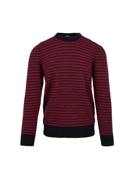 Sweter Drumohr czerwony