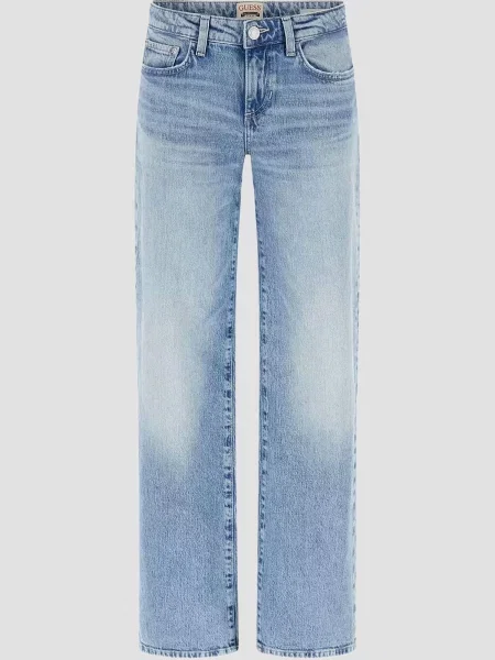 Прямі джинси GUESS блакитний