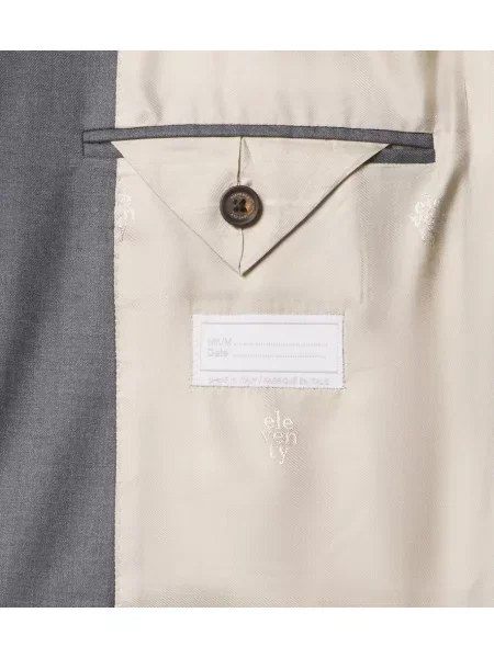 Costum Eleventy de lână gri